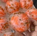 食べ物系デザイン ハンドメイドボール ゴム質触感