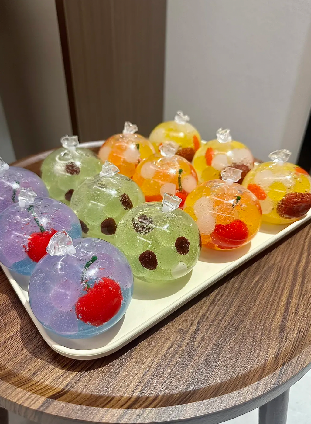 フルーツ手作りボール　結束バンド付き