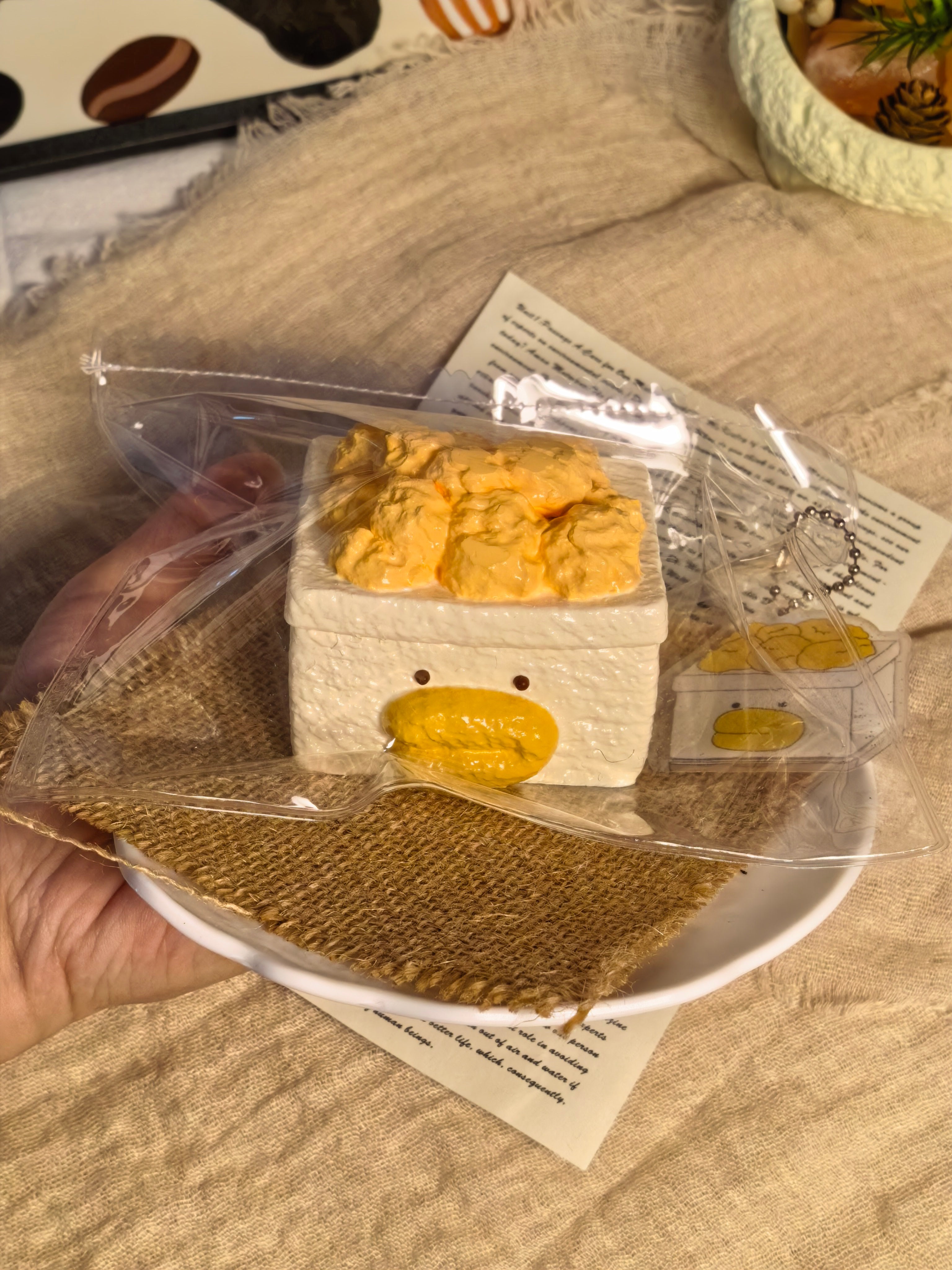 ポップコーンアヒル