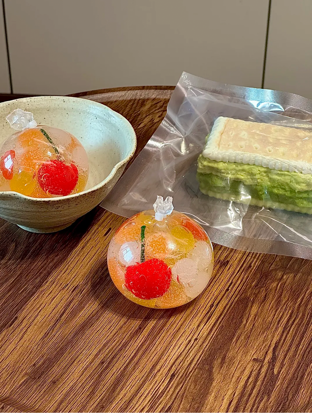 フルーツ手作りボール　結束バンド付き
